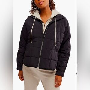 NWT Free People Movement X Hatch Pippa Packable Jacket Black